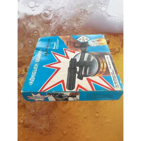 Vintage Grittman Beer King West Germany Koniglich Gezapft Bierzapfer Beer tap - Picture 3 of 4